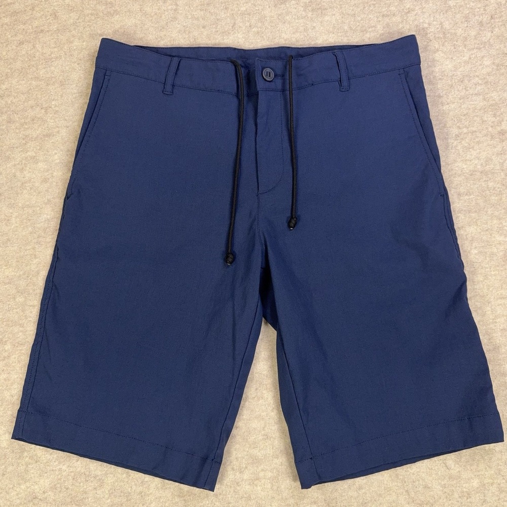 Outlier New Way Shorts Mens 33 L Blue F. Cloth Stretch Nylon Hybrid Techwear DWR